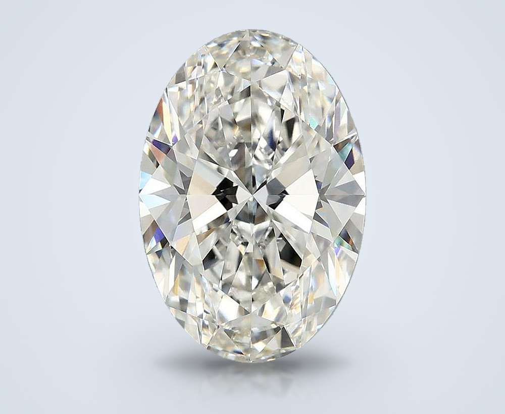 4.90 Carat Oval Lab Diamond