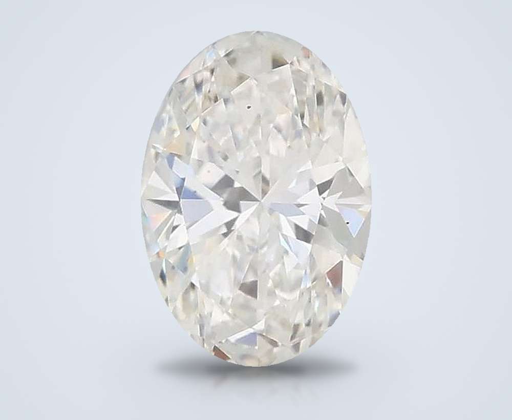 0.66 Carat Oval Lab Diamond