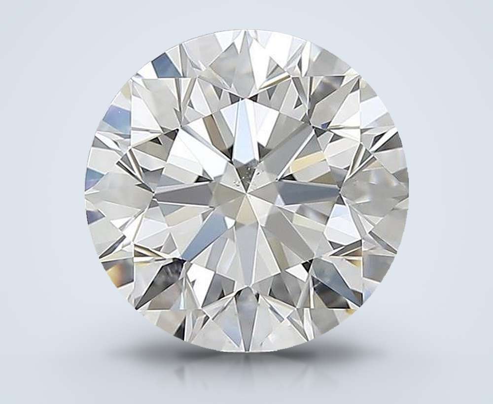 2.70 Carat Round Natural Diamond