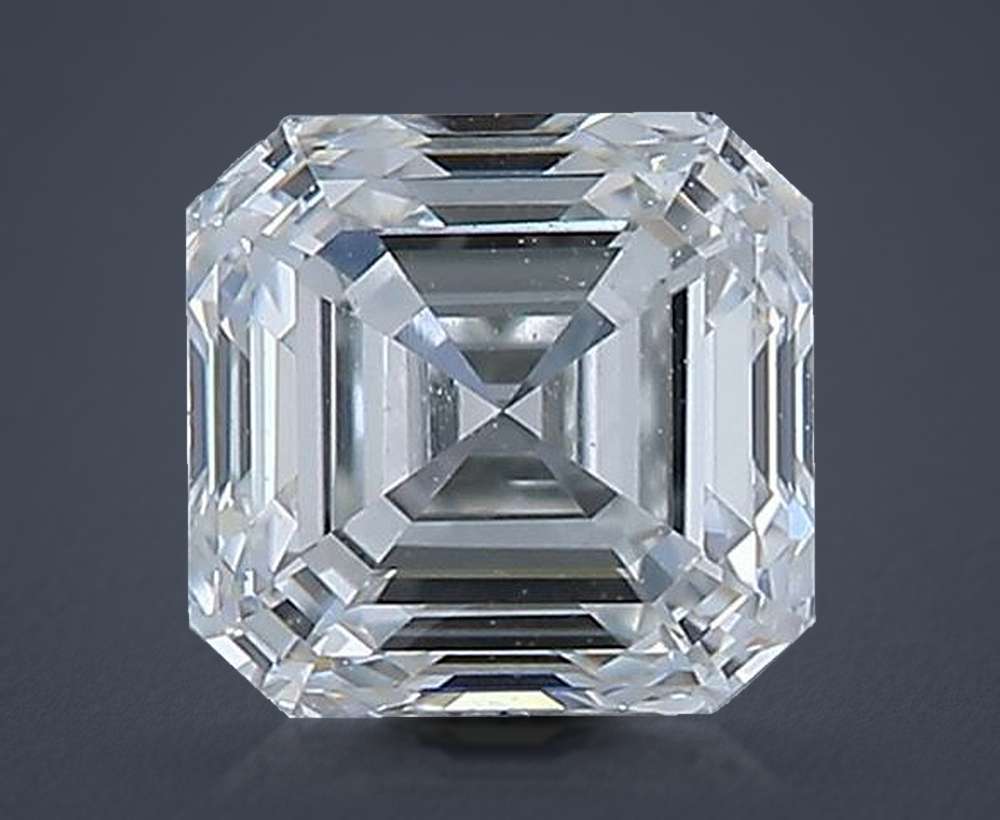 0.60 Carat Asscher Natural Diamond