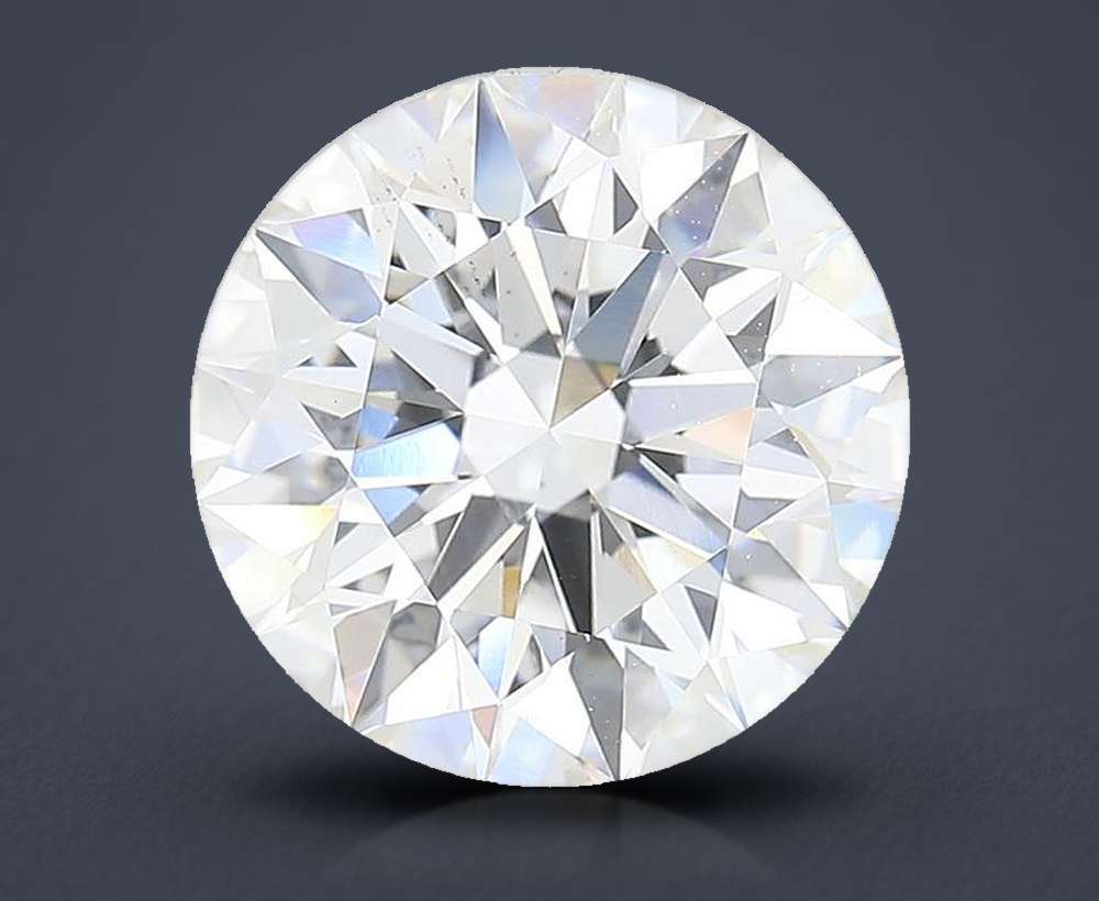 4.53 Carat Round Lab Diamond