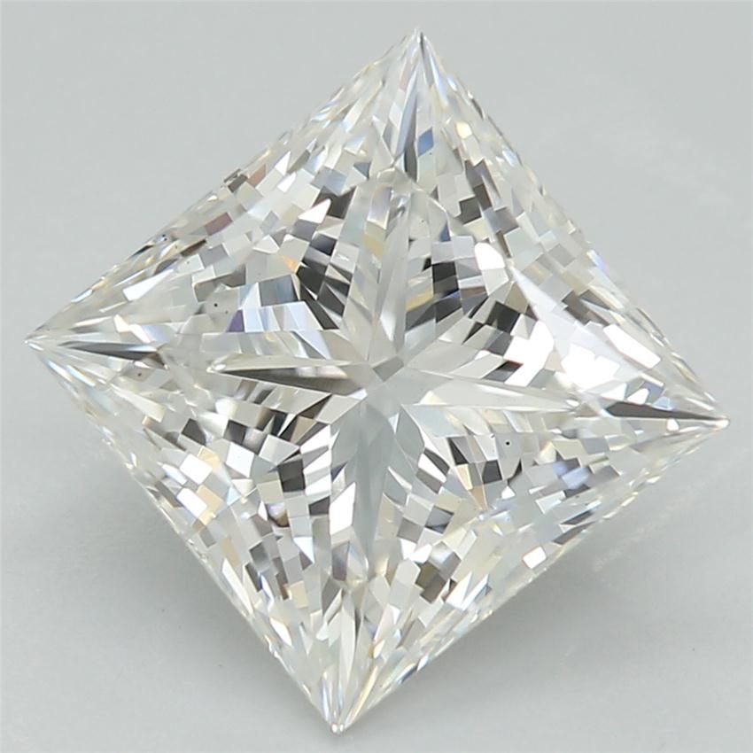 2.09ct F VS2 Rare Carat Ideal Cut Princess Lab Grown Diamond