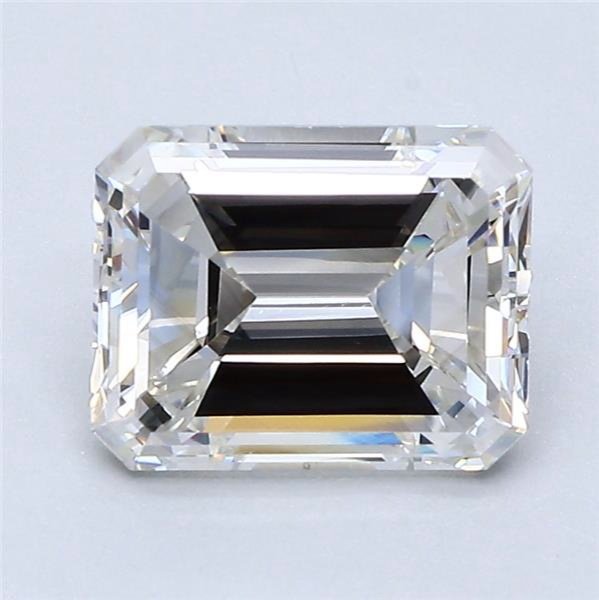 1.99ct H SI1 Very Good Cut Emerald Diamond