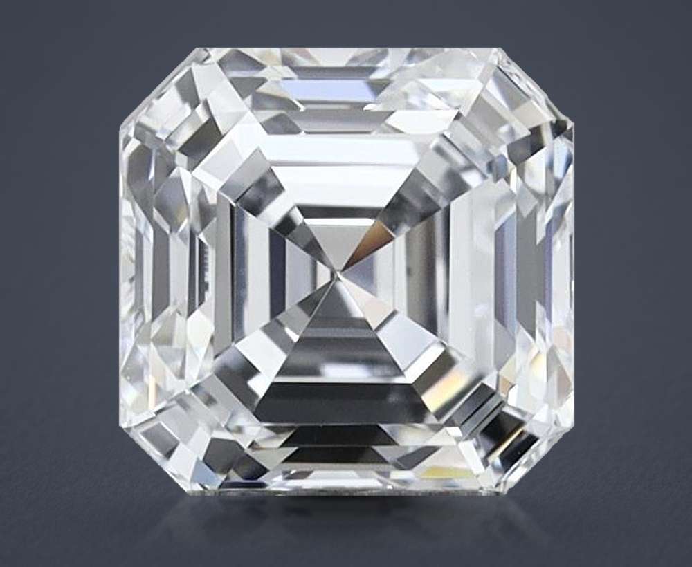 1.37 Carat Asscher Lab Diamond
