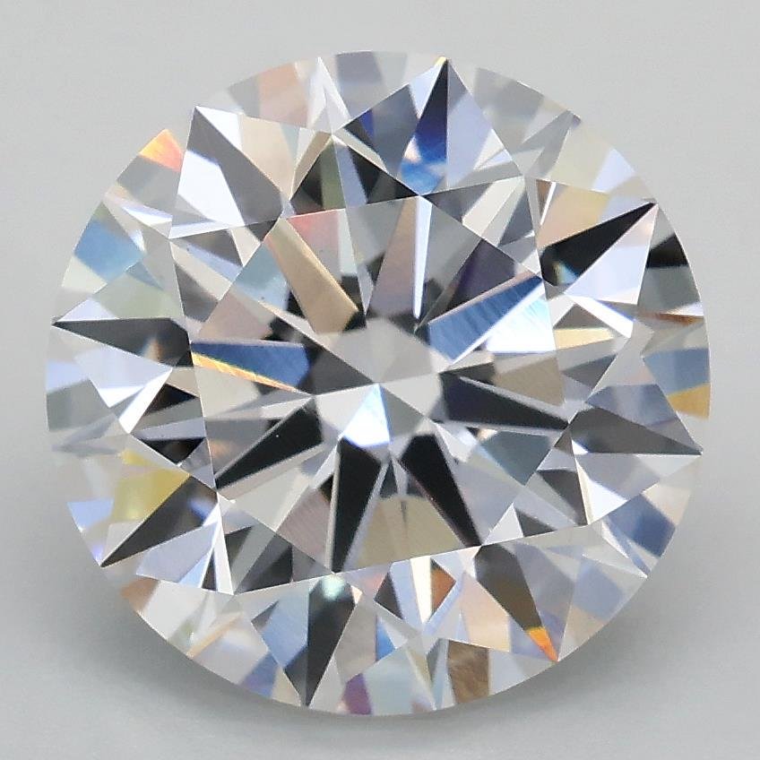 3.51 Carat Round Lab Diamond