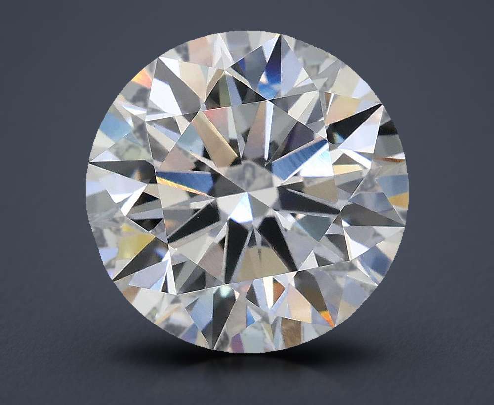 3.51 Carat Round Lab Diamond
