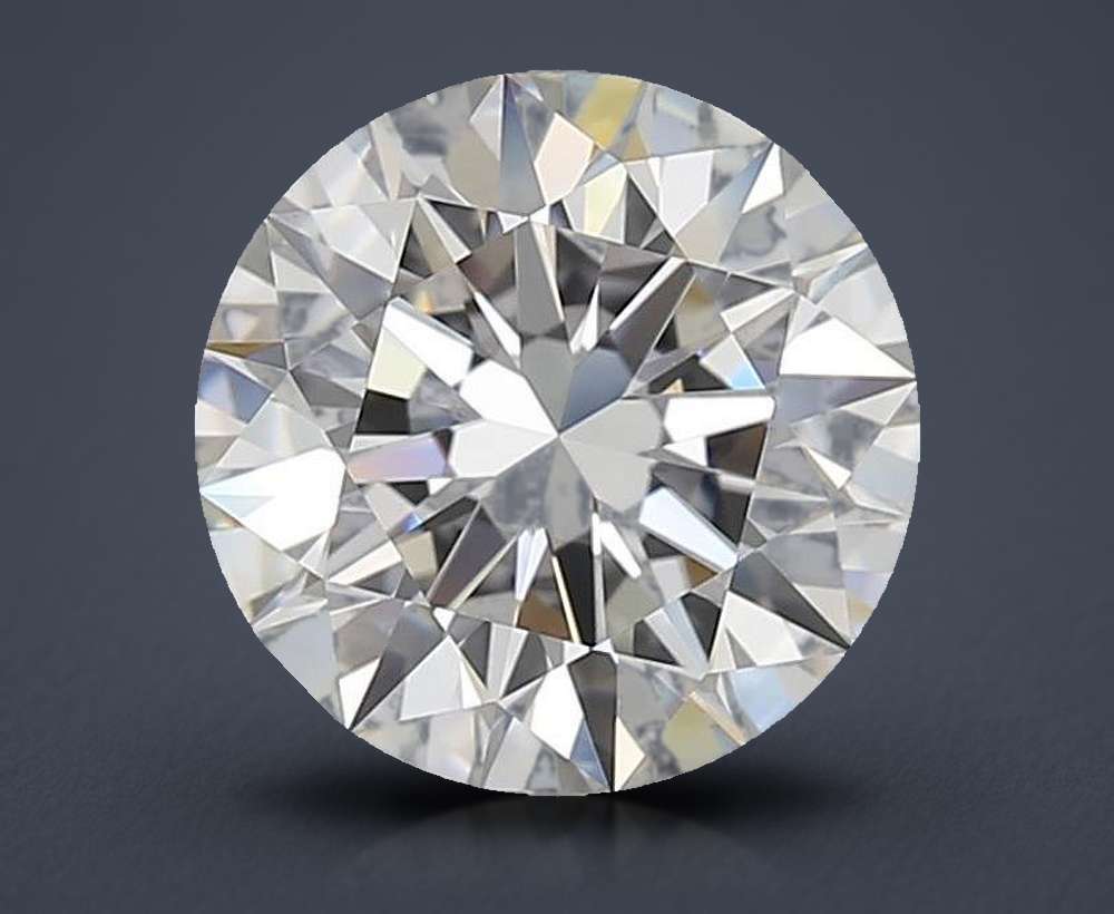2.03 Carat Round Natural Diamond