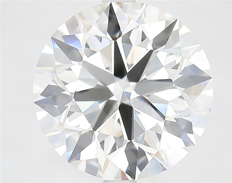 5.37ct H VVS2 Rare Carat Ideal Cut Round Lab Grown Diamond