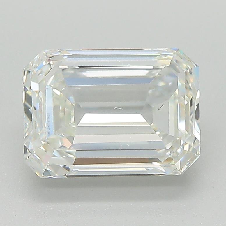 2.01ct H SI1 Very Good Cut Emerald Lab Grown Diamond