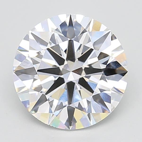 2.71ct F VVS2 Rare Carat Ideal Cut Round Lab Grown Diamond