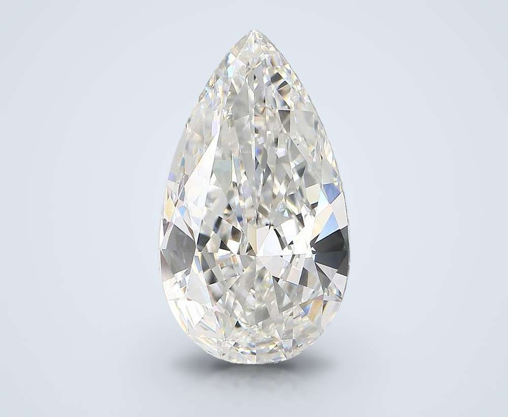 8.60 Carat Pear Lab Diamond