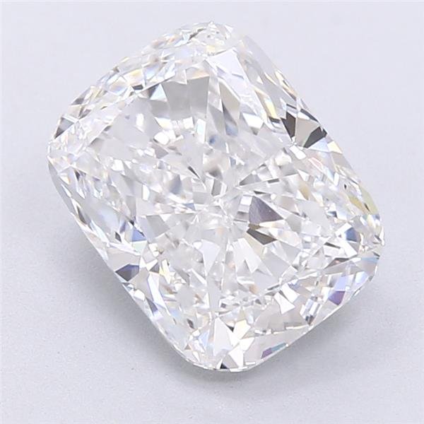 4.30ct E VVS2 Rare Carat Ideal Cut Cushion Lab Grown Diamond