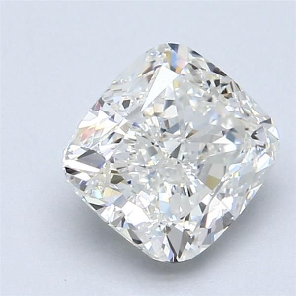 2.51ct F VS1 Very Good Cut Cushion Diamond