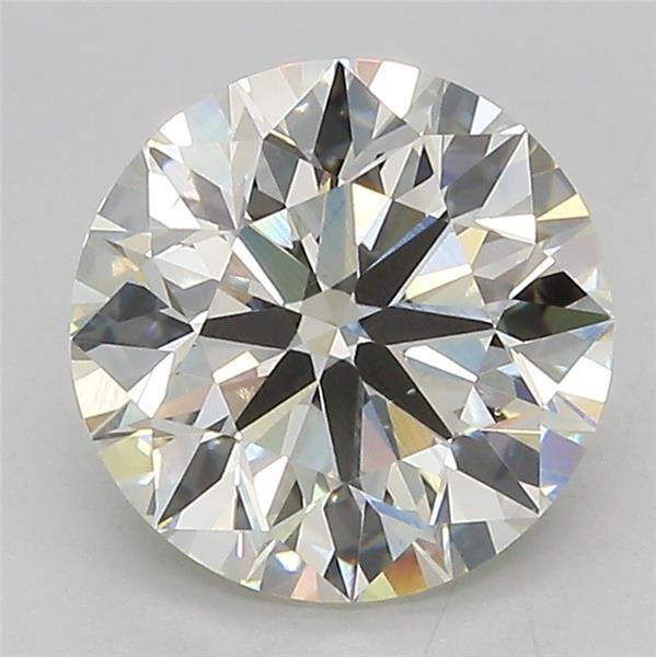 3.00ct J VS1 Excellent Cut Round Lab Grown Diamond