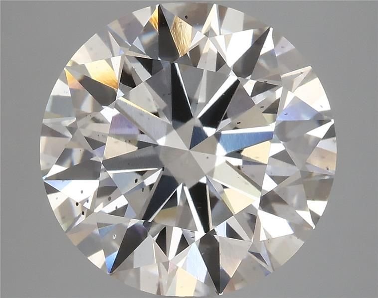 4.28ct G SI1 Rare Carat Ideal Cut Round Lab Grown Diamond