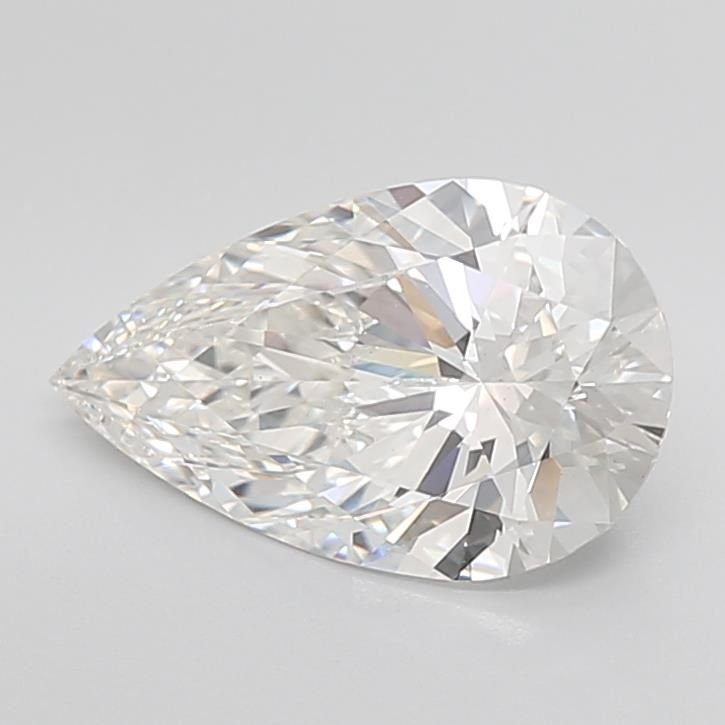 4.07ct G VS1 Rare Carat Ideal Cut Pear Lab Grown Diamond