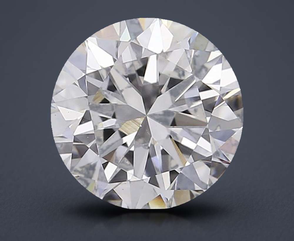 0.84 Carat Round Lab Diamond
