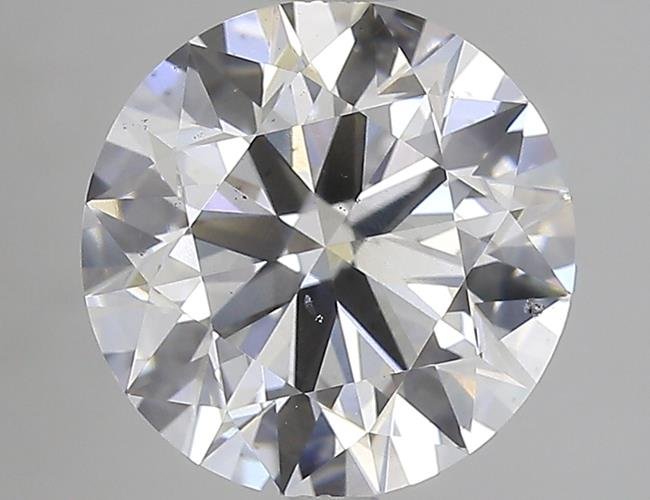 5.01ct F SI1 Ideal Cut Round Lab Grown Diamond
