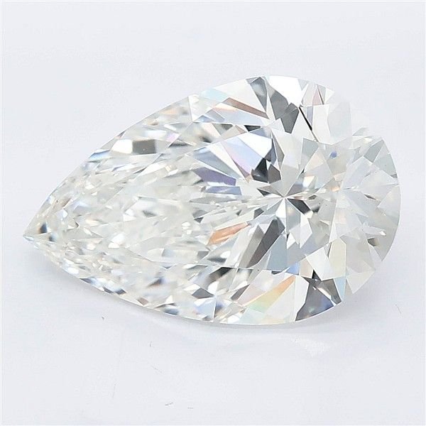 4.07 Carat Pear Lab Diamond