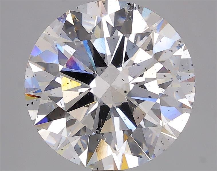 4.01ct G SI2 Rare Carat Ideal Cut Round Lab Grown Diamond