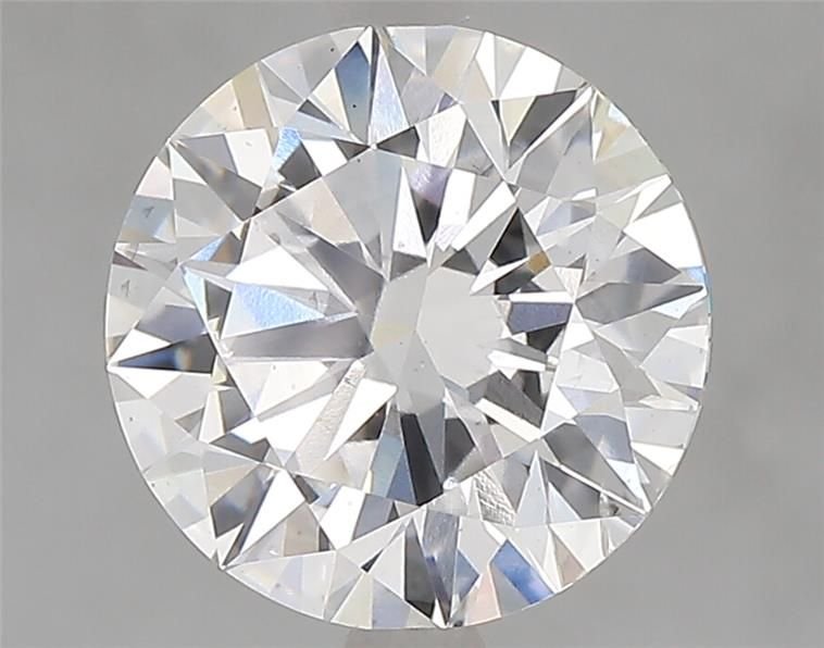 3.09ct F SI1 Rare Carat Ideal Cut Round Lab Grown Diamond