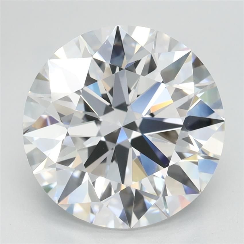 3.43ct D VVS2 Rare Carat Ideal Cut Round Lab Grown Diamond