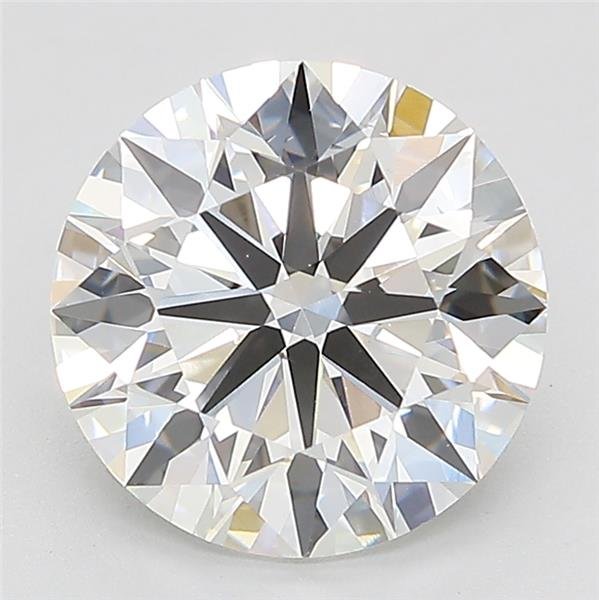 2.84ct F VS2 Rare Carat Ideal Cut Round Lab Grown Diamond
