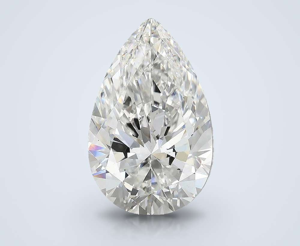 7.50 Carat Pear Lab Diamond