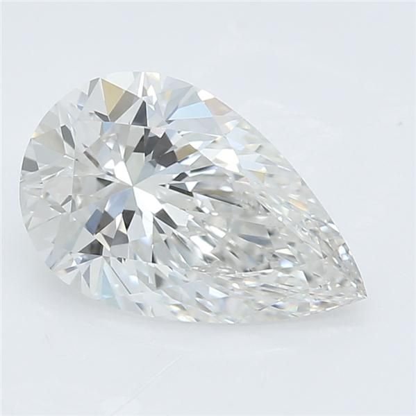 1.12ct F VS1 Rare Carat Ideal Cut Pear Lab Grown Diamond