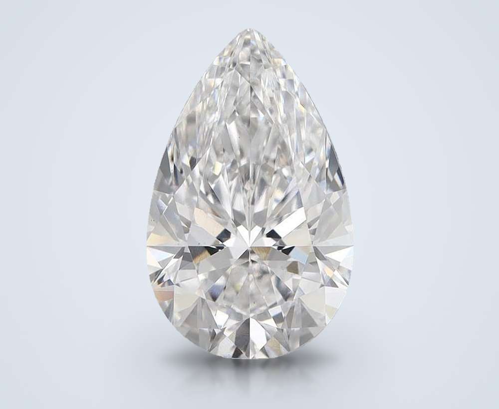 3.90 Carat Pear Lab Diamond