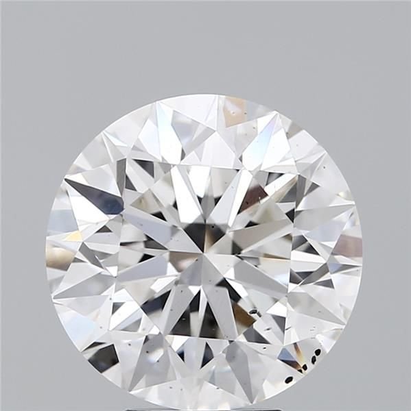 5.15ct F SI1 Excellent Cut Round Lab Grown Diamond