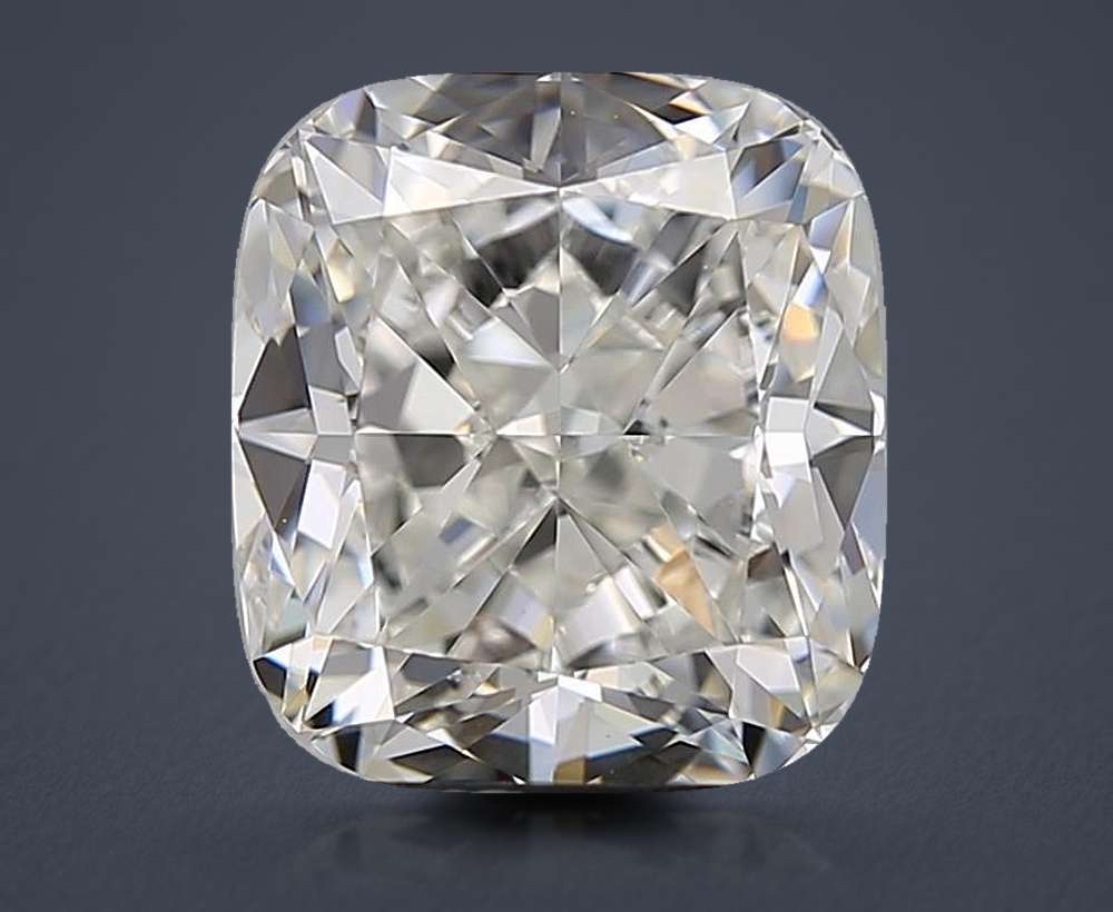 3.02 Carat Cushion Natural Diamond