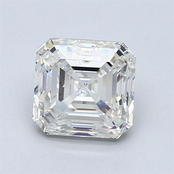 1.50ct J SI1 Very Good Cut Asscher Diamond