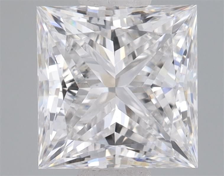 0.73ct D VS1 Rare Carat Ideal Cut Princess Lab Grown Diamond