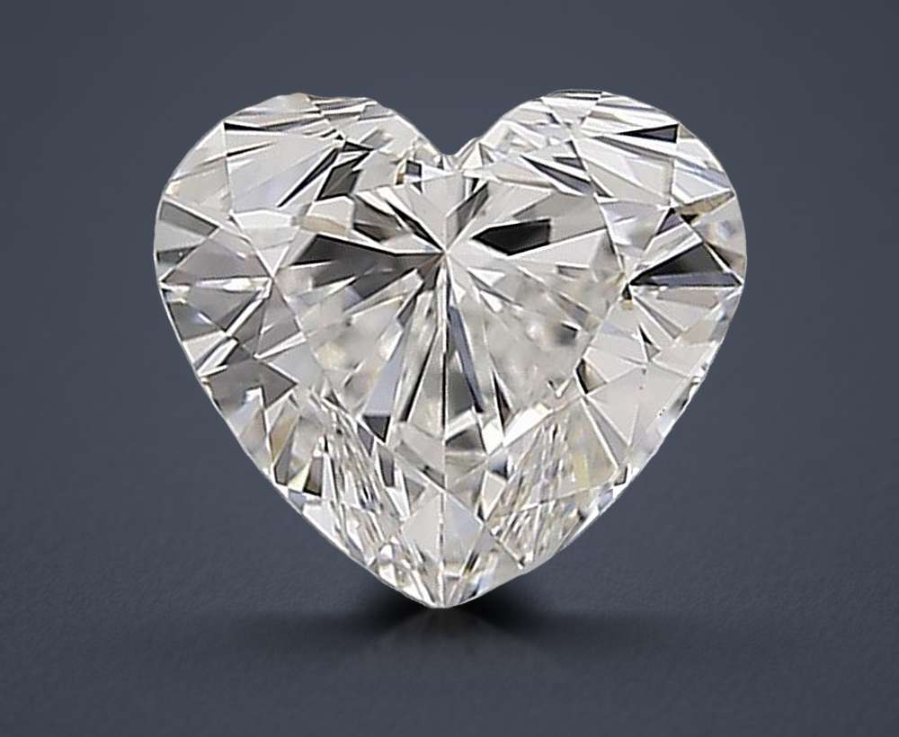 0.87 Carat Heart Natural Diamond