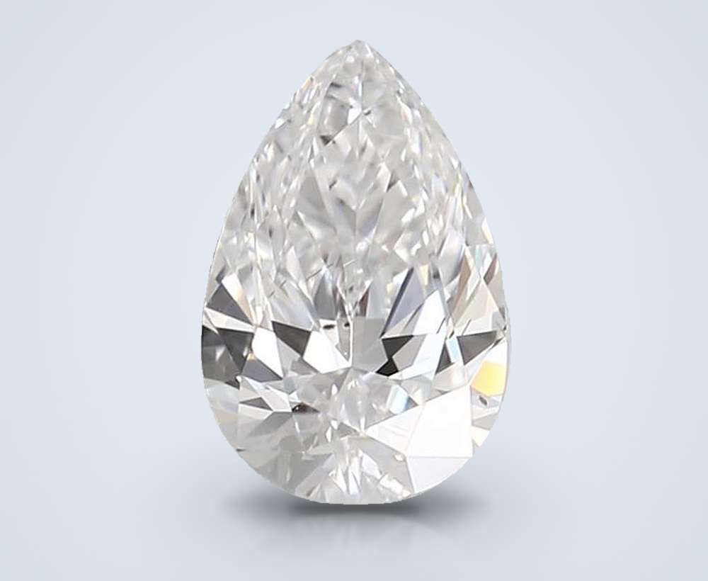 0.51 Carat Pear Lab Diamond
