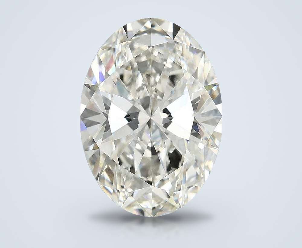 4.10 Carat Oval Lab Diamond