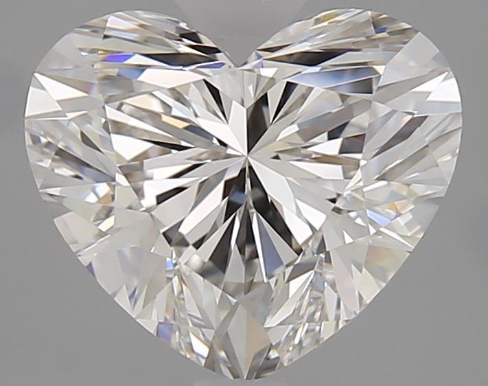 3.08ct I VVS1 Rare Carat Ideal Cut Heart Diamond