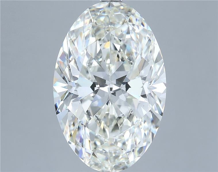 10.03ct I VS2 Rare Carat Ideal Cut Oval Diamond