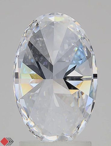 2.51ct D VVS2 Rare Carat Ideal Cut Oval Lab Grown Diamond