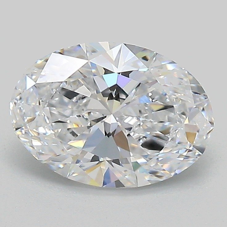 1.59ct E VVS2 Rare Carat Ideal Cut Oval Lab Grown Diamond