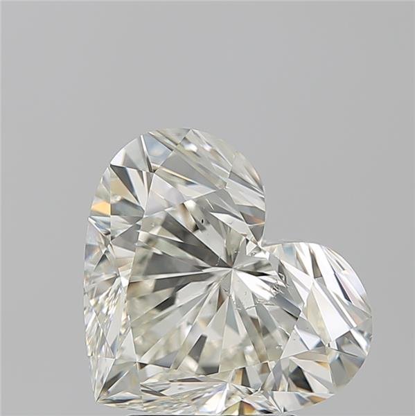 4.01ct K SI2 Excellent Cut Heart Diamond