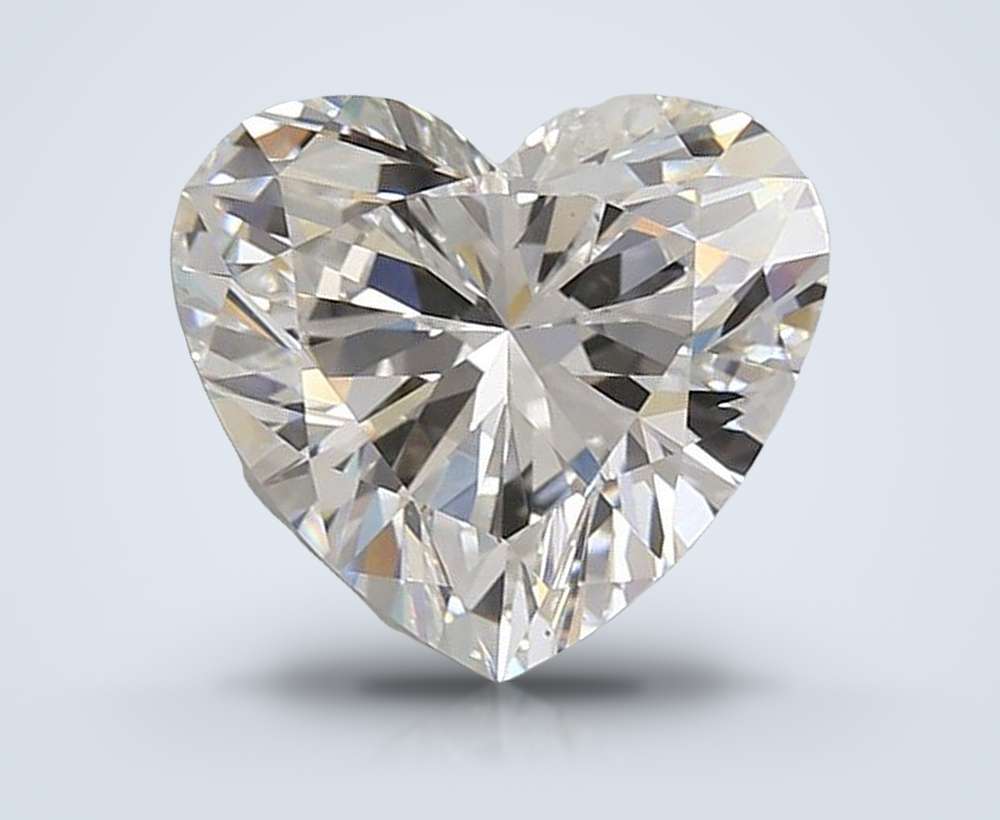 3.80 Carat Heart Lab Diamond