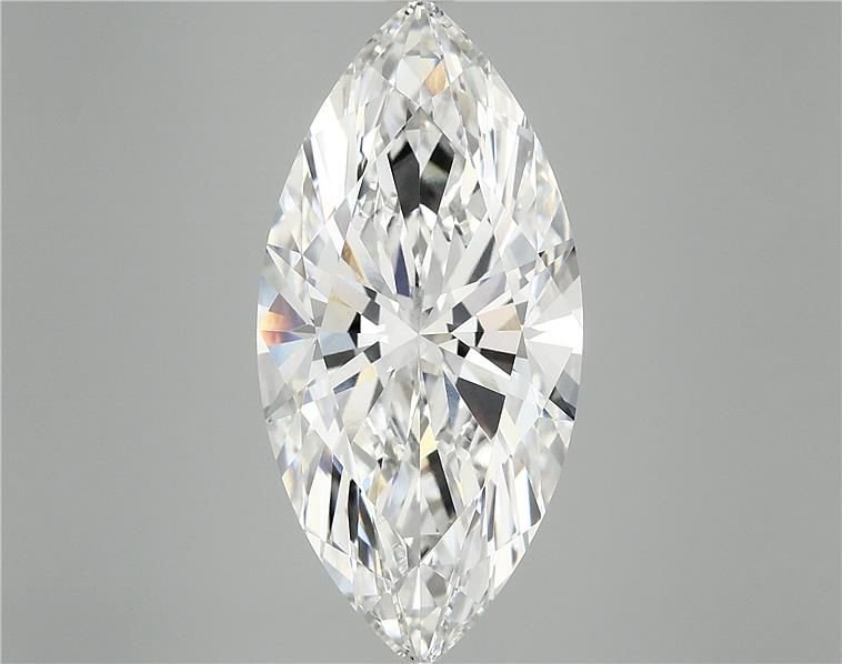 7.19ct F VS1 Rare Carat Ideal Cut Marquise Lab Grown Diamond