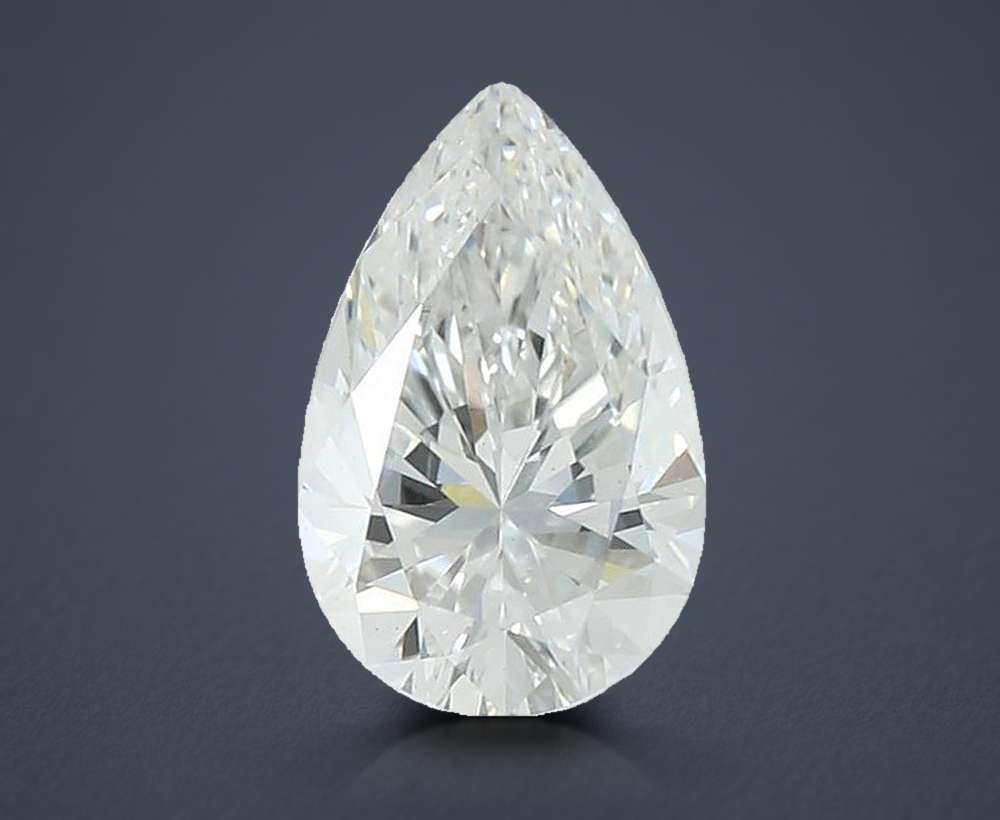 0.62 Carat Pear Lab Diamond
