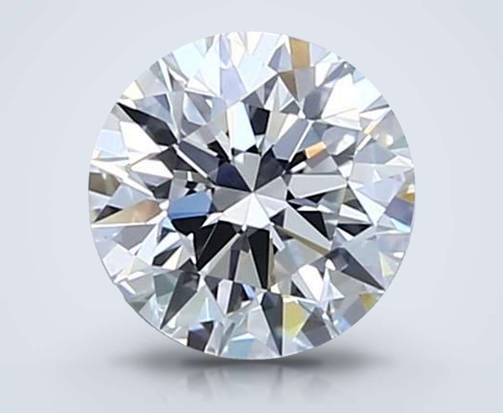 0.90 Carat Round Natural Diamond