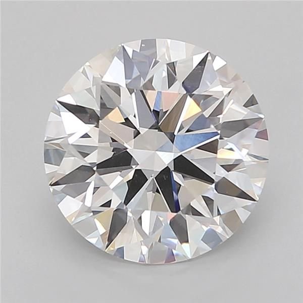 4.02ct E VVS2 Rare Carat Ideal Cut Round Lab Grown Diamond