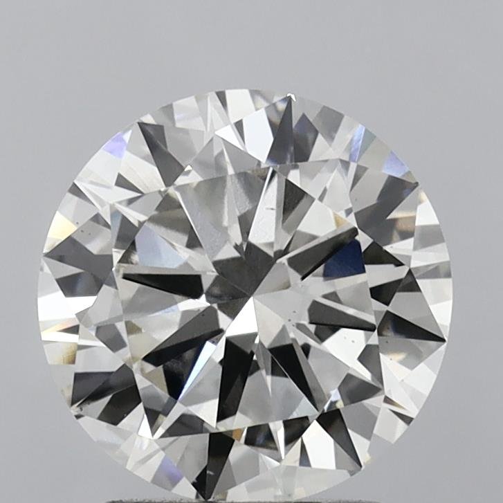 3.01ct I VS2 Very Good Cut Round Lab Grown Diamond