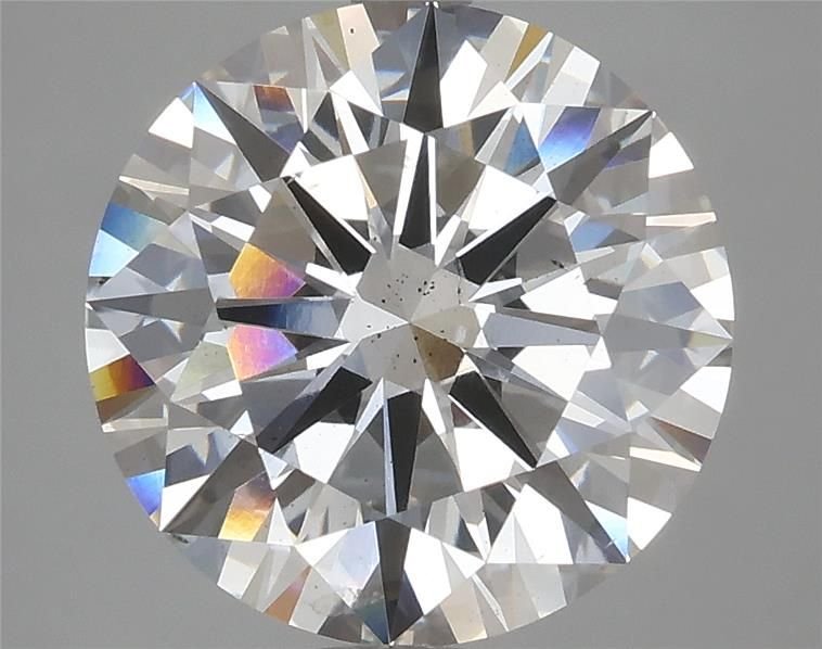 4.65ct F SI1 Rare Carat Ideal Cut Round Lab Grown Diamond