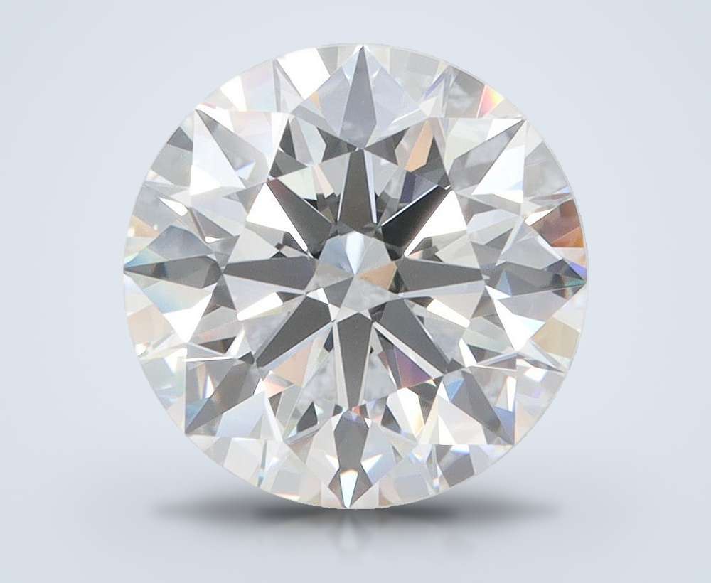 4.07 Carat Round Lab Diamond